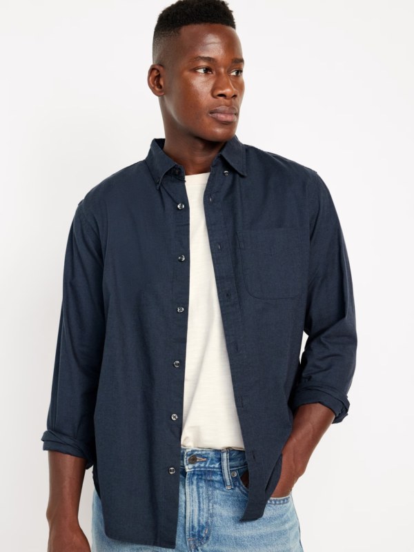 Old Navy Slim Fit Camisa Oxford - Imagen 4